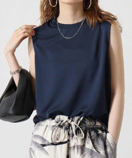 ノースリーブTシャツ（ポリジン加工）