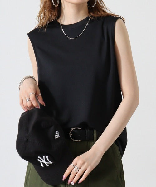 ノースリーブTシャツ（ポリジン加工）