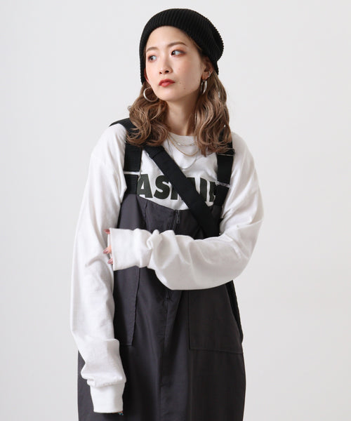 シルキッシュサテンサス付きスカート