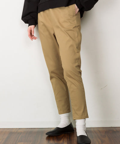 【快適ストレッチ】ウエストゴムルーズテーパードパンツ