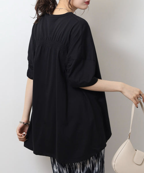 バッグギャザーTシャツ