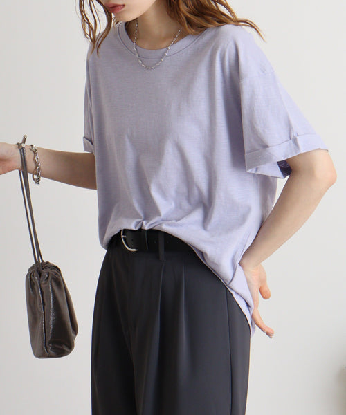 オーバーサイズUネックTee