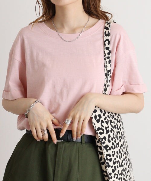 オーバーサイズUネックTee