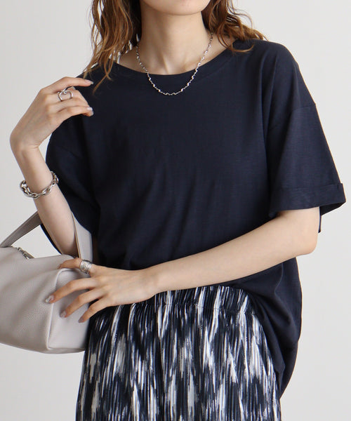 オーバーサイズUネックTee
