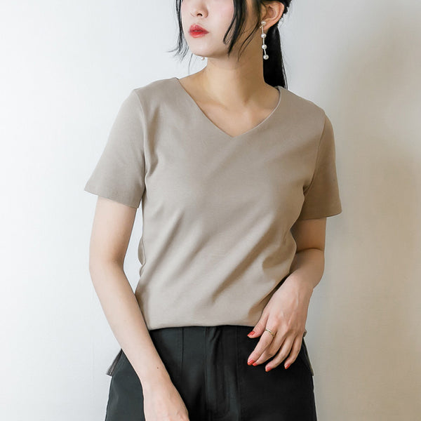 【選べる2タイプ】綿100％ ダブルフロントTシャツ